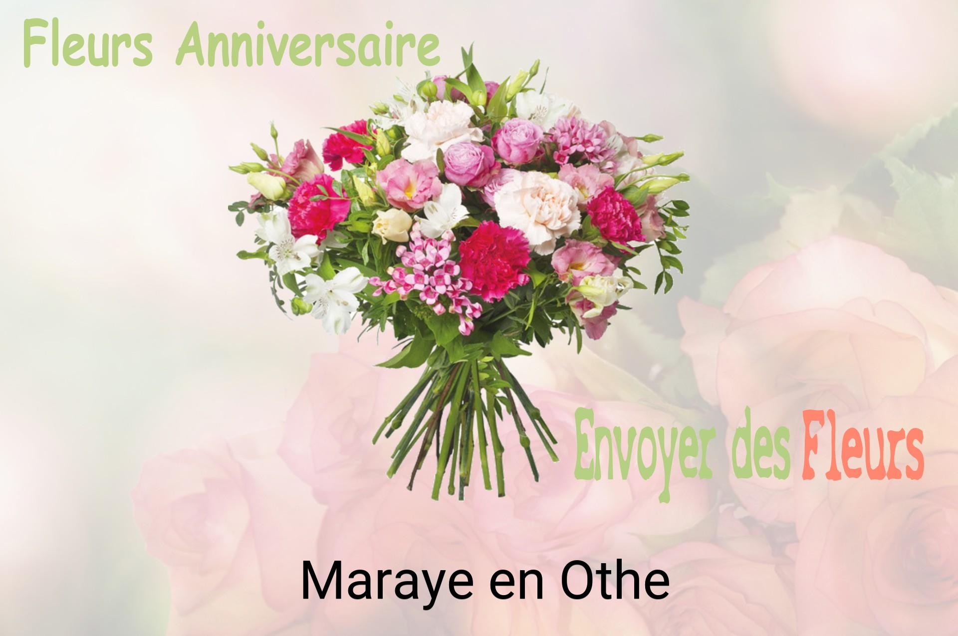 Bouquet de fleurs d’anniversaire livré à Maraye-en-Othe