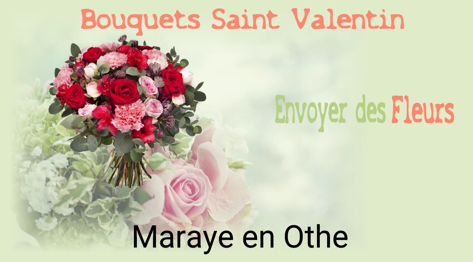 Roses de Saint-Valentin livrées à Maraye-en-Othe